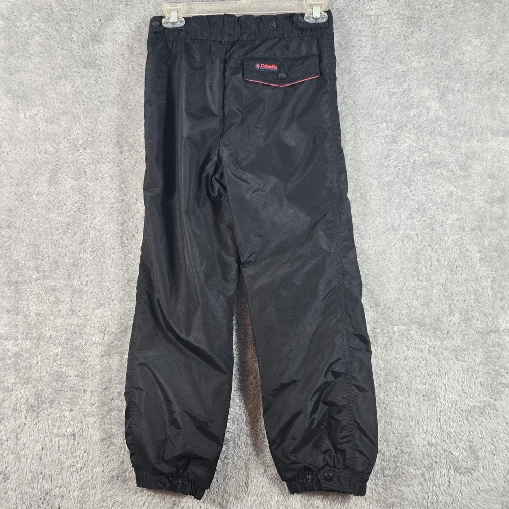 Columbia Youth Snow Pants Black Insulated Ski Pants Boys Girls Size M 12/14